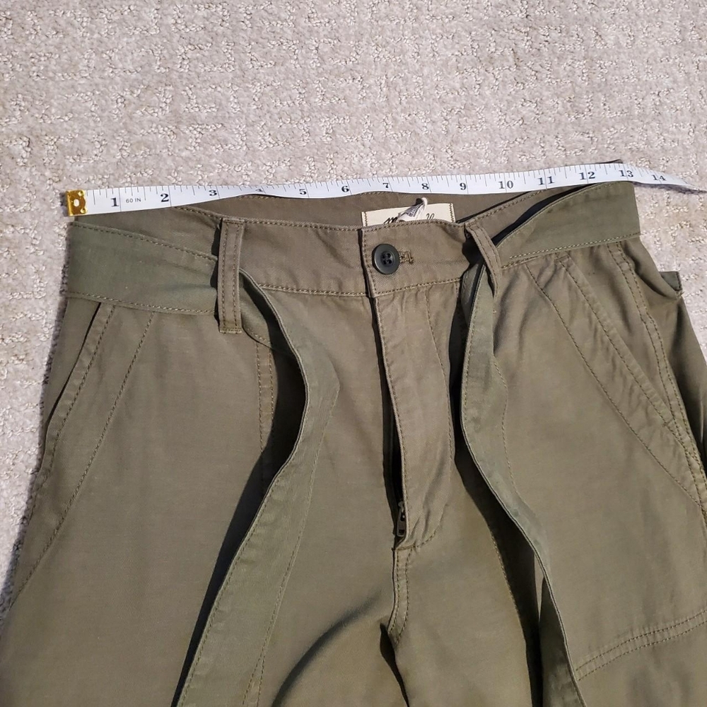 EUC Madewell Griff Superwide Utility Pants, size 24 (HEMMED) - Picture 4 of 7
